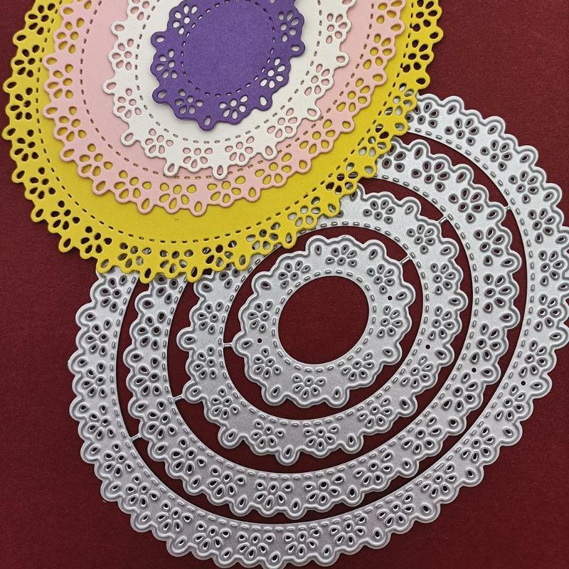 Oval Tag Metal Cutting Dies Stencil DIY Scrapbooking Album Paper Card Template