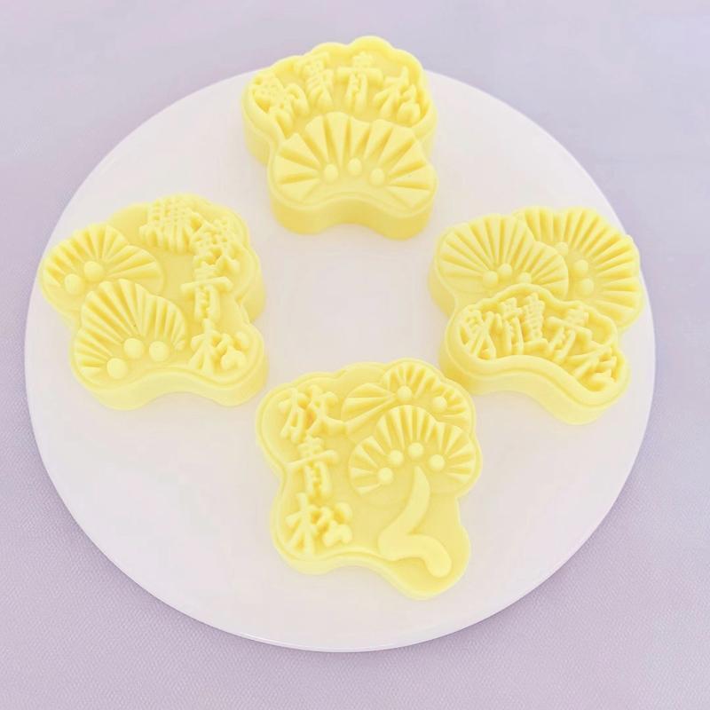 Cartoon Patterns Shaped Stamps for Mid-Autumn Festival for DIY Bake Mooncakes