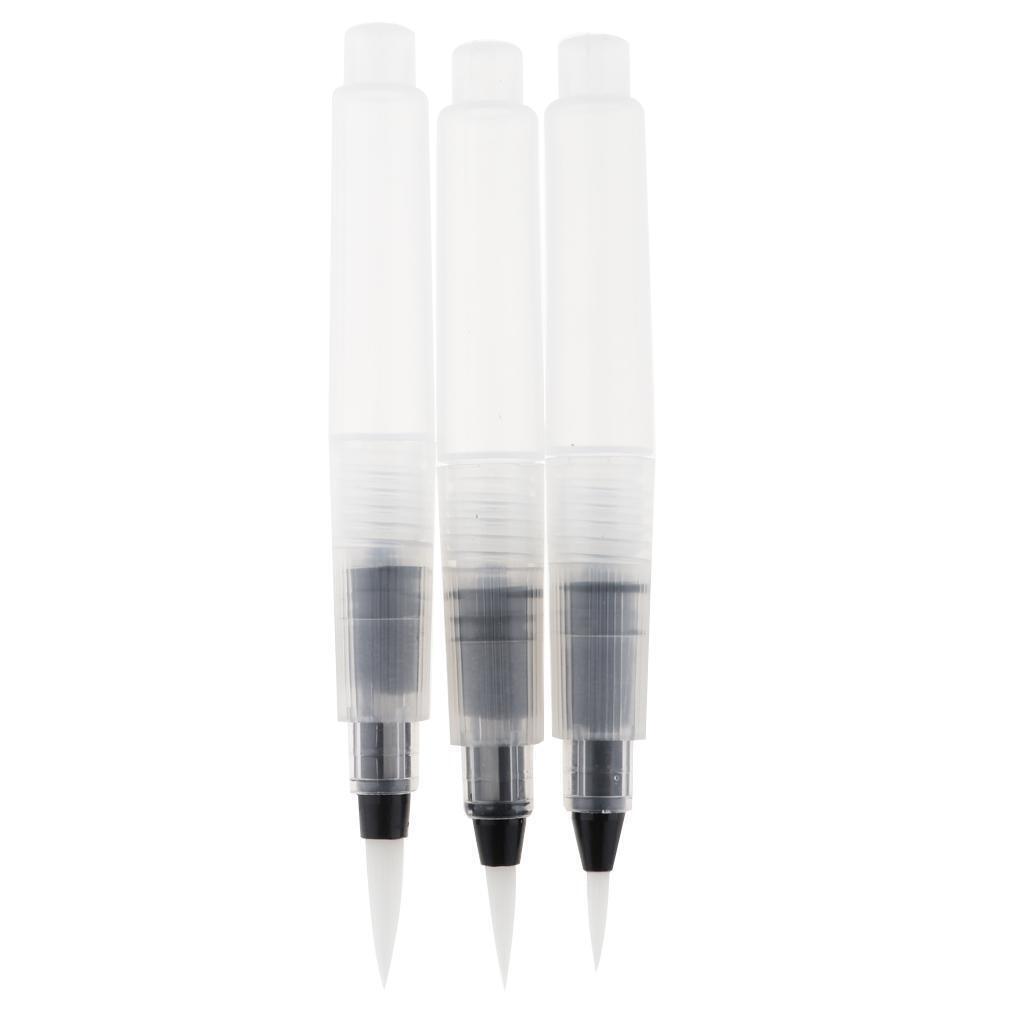 3x Refillable  Ink   Painting Watercolor Drawing Marker Pen