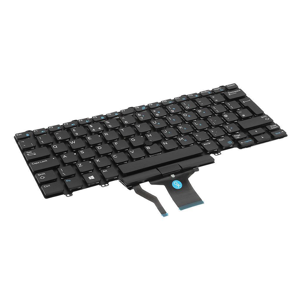 UK Laptop Keyboard Backlit Replace for DELL LATITUDE E5450 3340 Series
