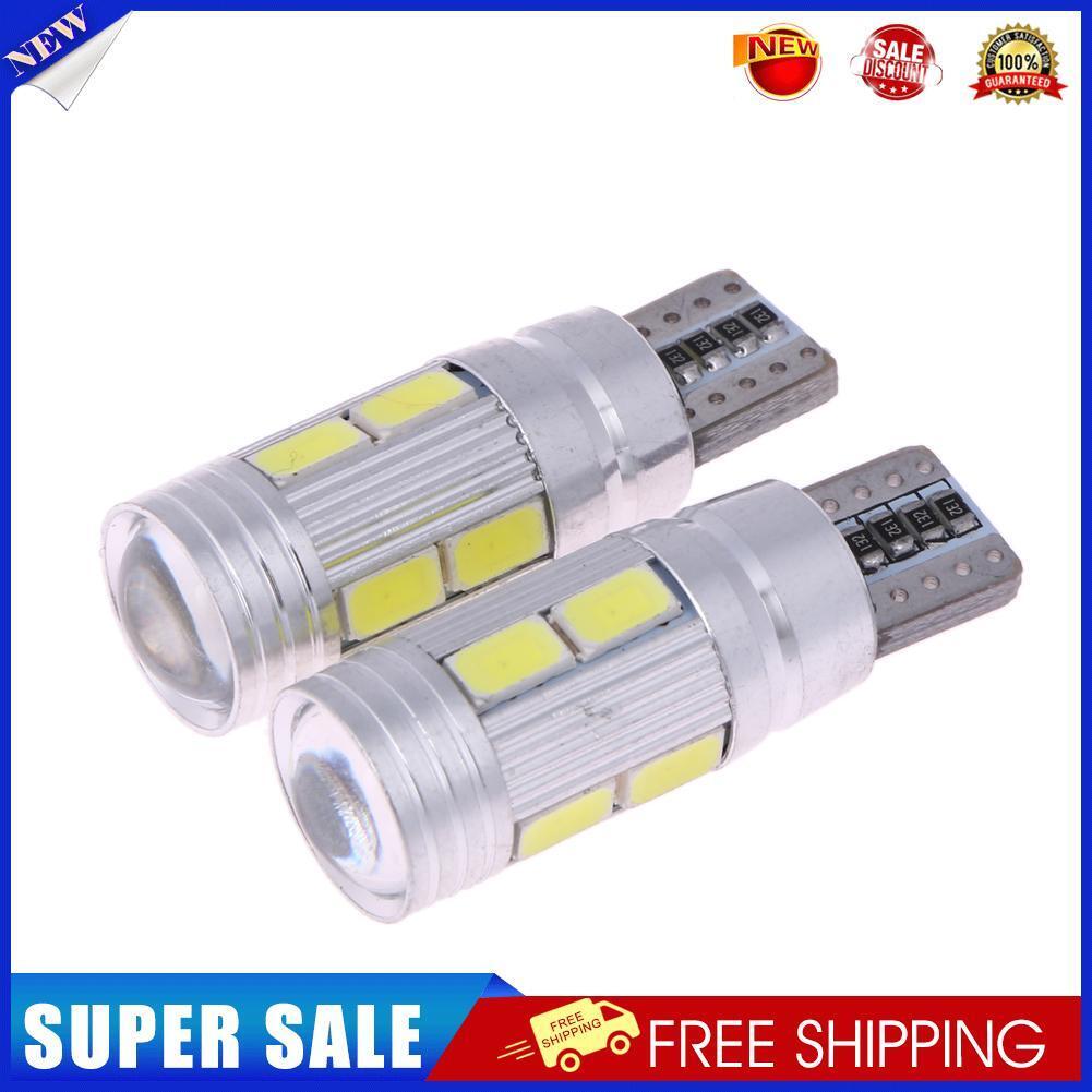 2 X T10 Show Wide Light Canbus T10 5630 10SMD W5W Car Led Lights