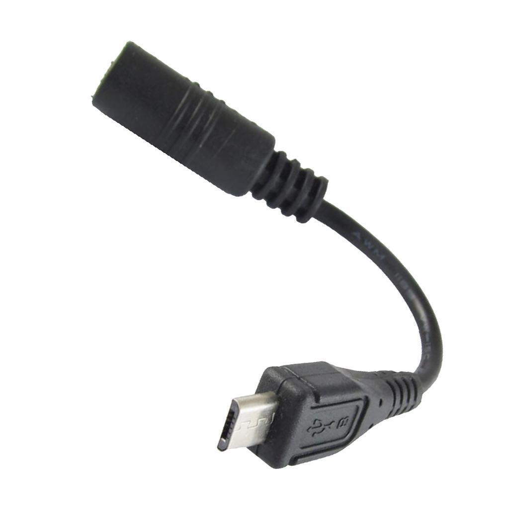 USB 2.0 Male Plug To 5.5x2.1mm Female Charger Charging DC