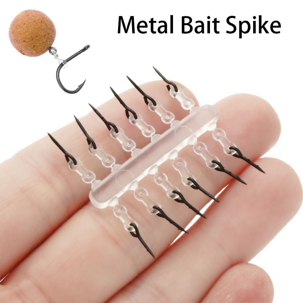 Rig Hook Stops Beads Metal Bait Spike Carp Fishing Stoper Fishing Hair Chod