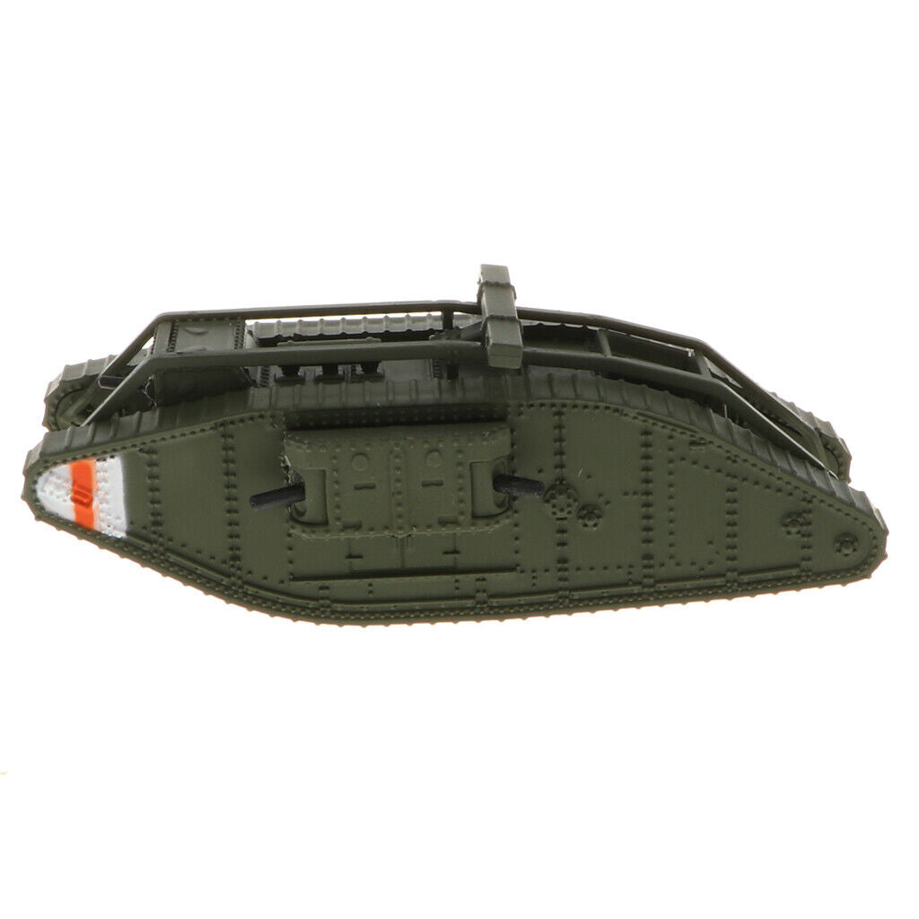 1/100 Simulation die casting Britain MK. IV  Tank - WWI Armored Army Vehicle