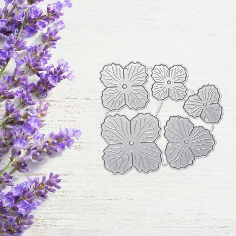 Flower Metal Cutting Dies DIY Stamps Crafts Template Mold Stencils