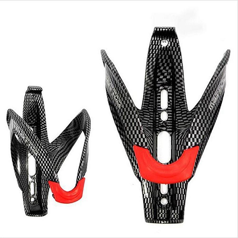 Road Bicycle Bike V Shape Water Bottle Holder Carbon Fiber Bottle Rack Cage