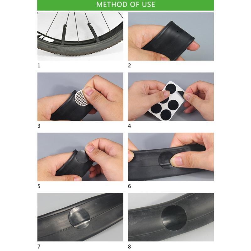 Bicycle Inner Tire Repair Bike Puncture Maintenance Tire Tyre Patch Repair Tools