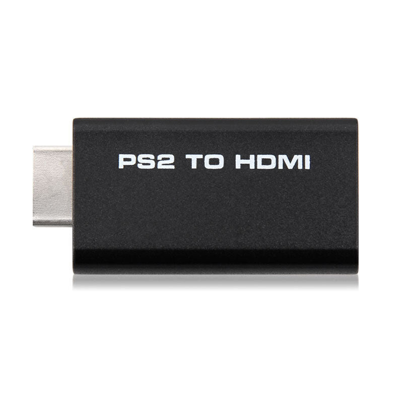PS2 to HDMI Audio Video Converter Adapter w/ 3.5mm Audio Output HDTV Monitor
