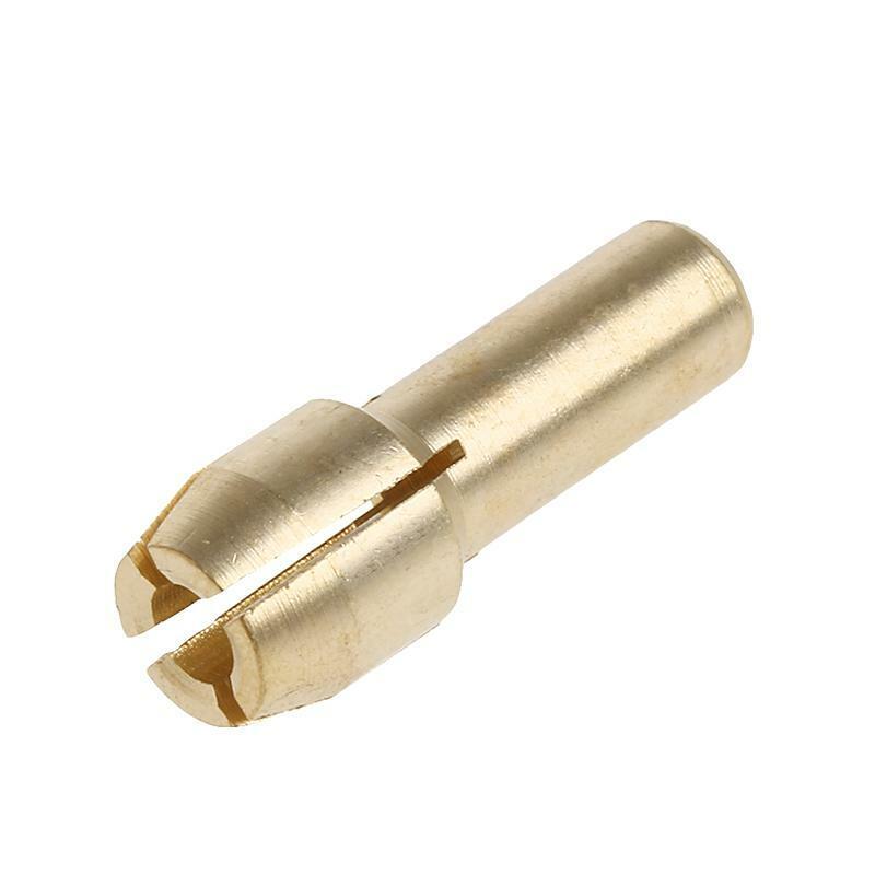 10Pcs 0.5-3.2mm Micro Twist Hand Drill Kit Chuck Electric Drill Bit Collet+2mm