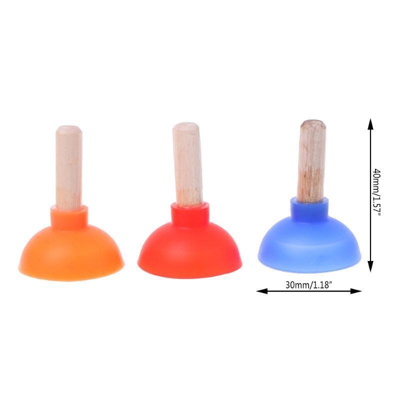 Mini Colorful Toilet Shape Plunger Holder Sucker Stand For Mobile Phone PSP