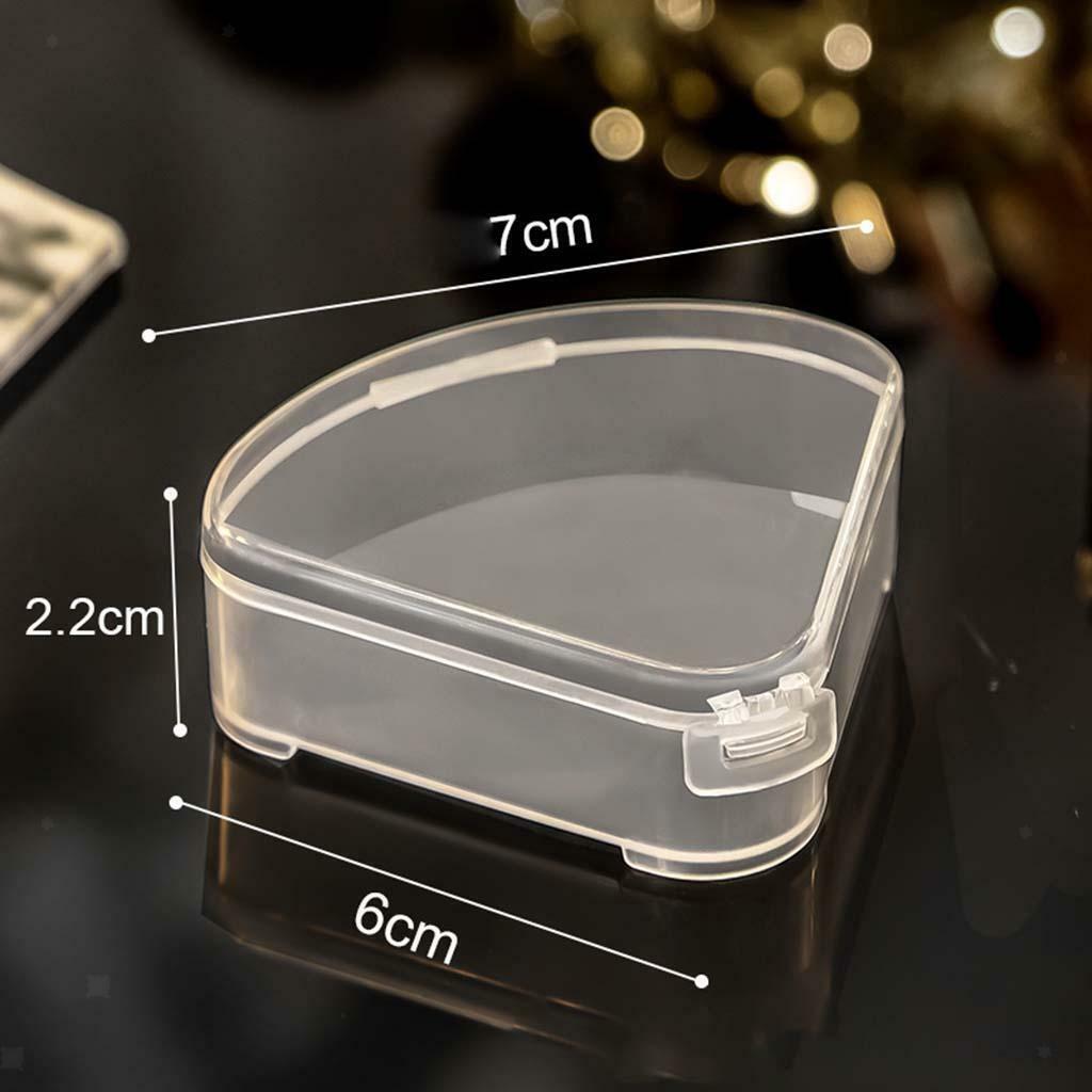 Triangle Puff Box Case Anti Pollution Protective 5x Organizer