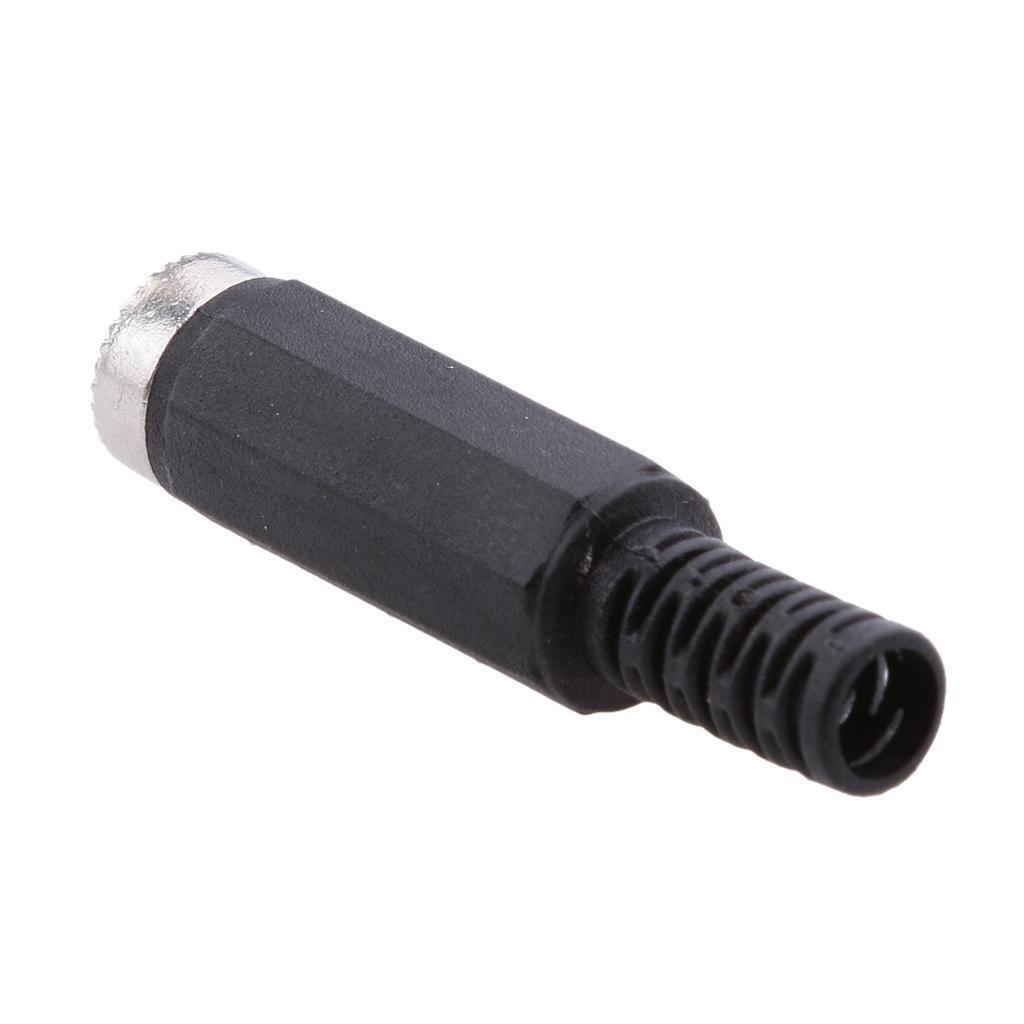 10pcs Female Barrel Plug Socket Solder   Terminals Connector 2.1x5.5mm