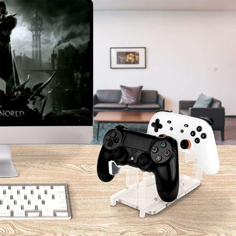 Universal Dual Game Controller Stand Holder Gamepad Display Rack for XB/PS5/PS4