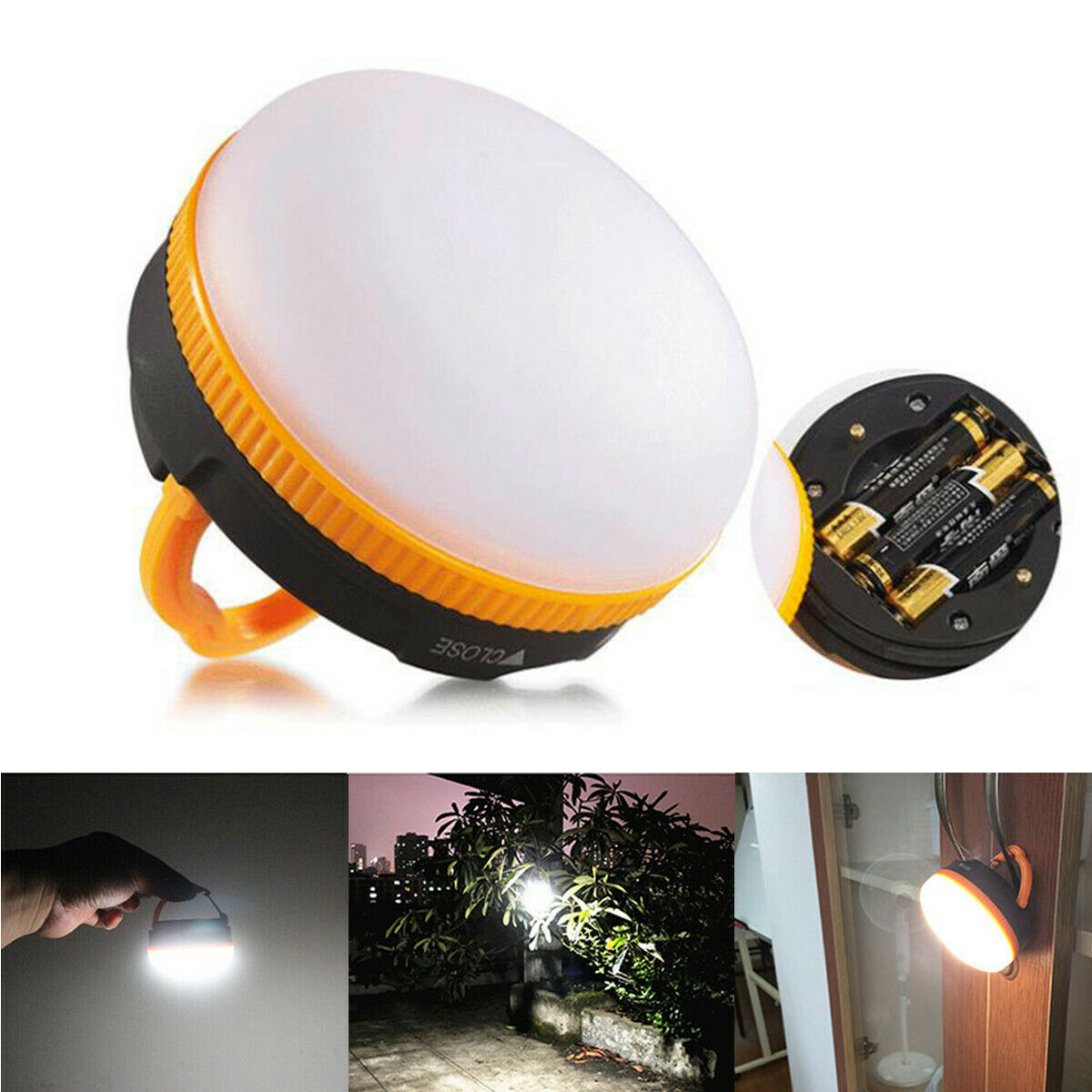 LED Camping Light Mini Batteries Tent Lantern Super Bright Night Outdoor