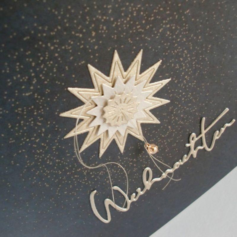 Sun Lace Metal Cutting Dies Stencil Scrapbooking DIY Album Stamp Paper Embossing