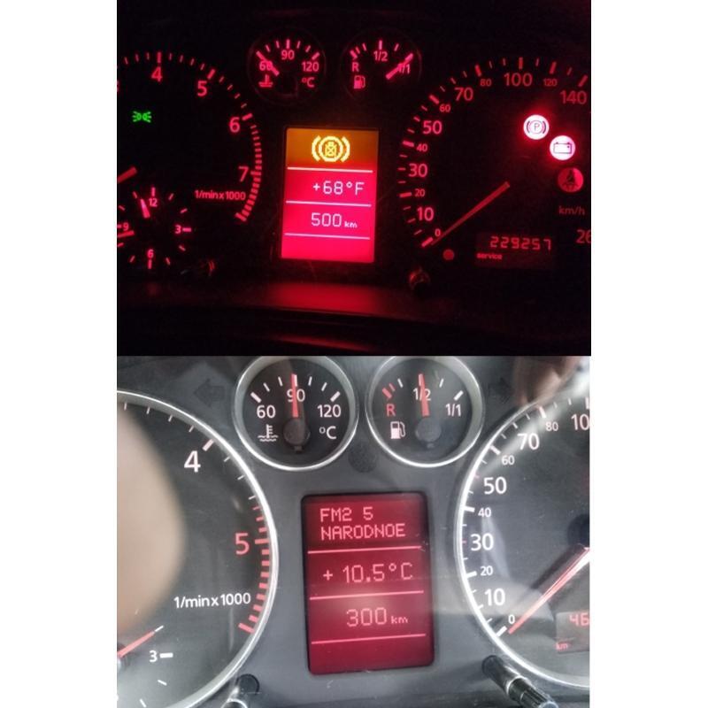 Upgraded VDO LCD Display Screen Automotive VDO LCD Cluster for A3 A4 A6 S3 S4 S6