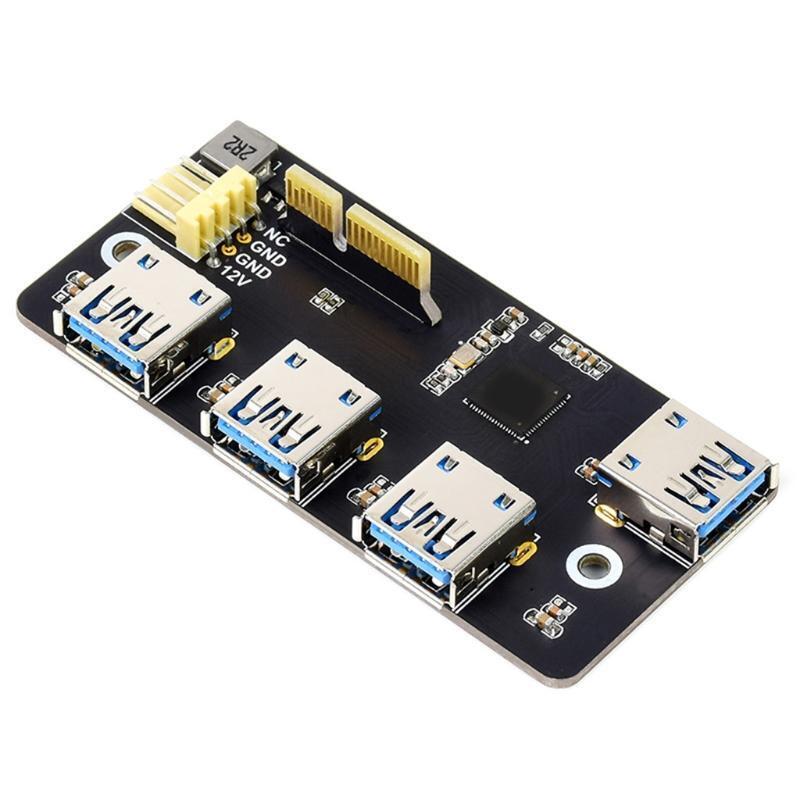 Compute Module 4 IO Board Adapter 4x HS USB for Raspberry Pi Compute Module4 CM4