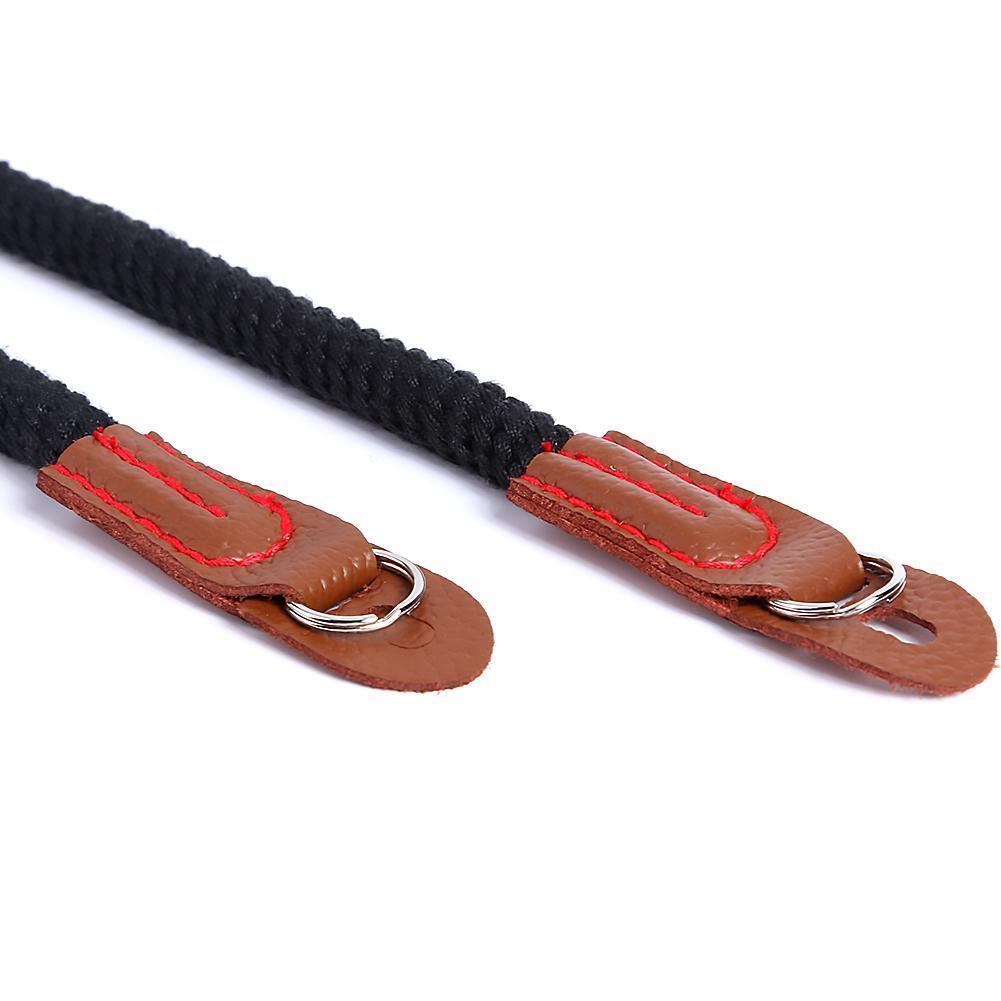 100cm Universal Camera Shoulder Strap Breathable Cotton Camera Belt (Black)