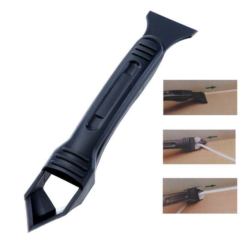 4pcs/set Glass Scraper Tool Floor Tile Cleaner Glue Residual Shovel Caulking