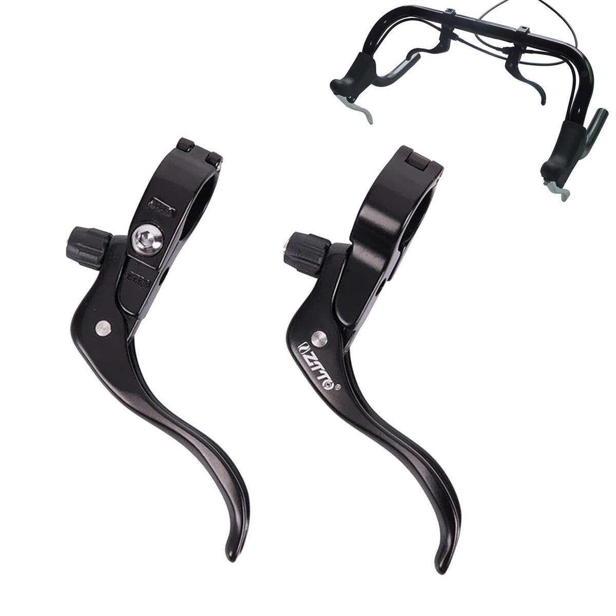 2X Universal Bicycle Brake Levers Set Aluminium Alloy for MTB Bike 31.8MM