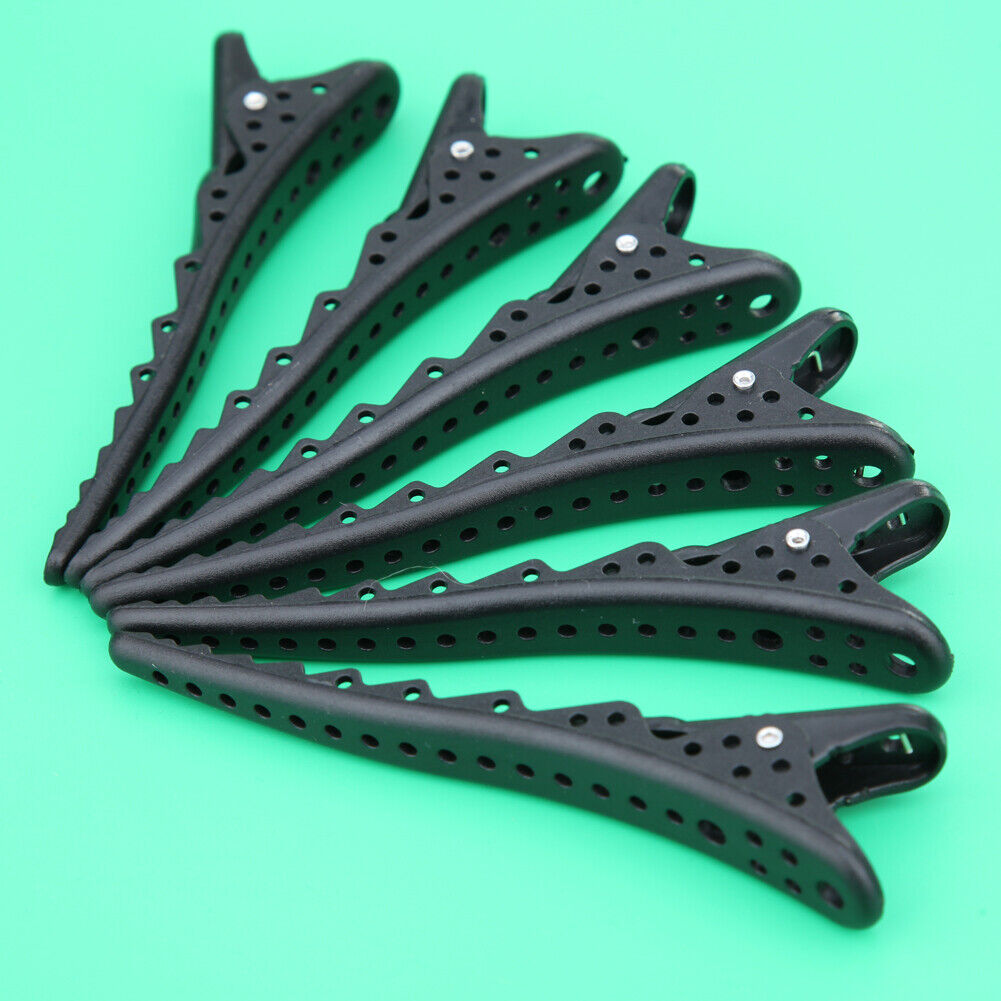 6Pcs Black Hairpin Clip Mouth Salon Hair Tools Accessories Hair Care Stylin