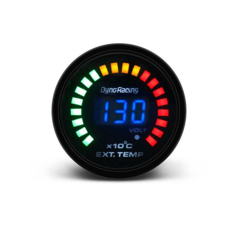 2'' 52mm LED Digital Exhaust Gas Temperature Temp Gauge 12V Car EGT Thermometer