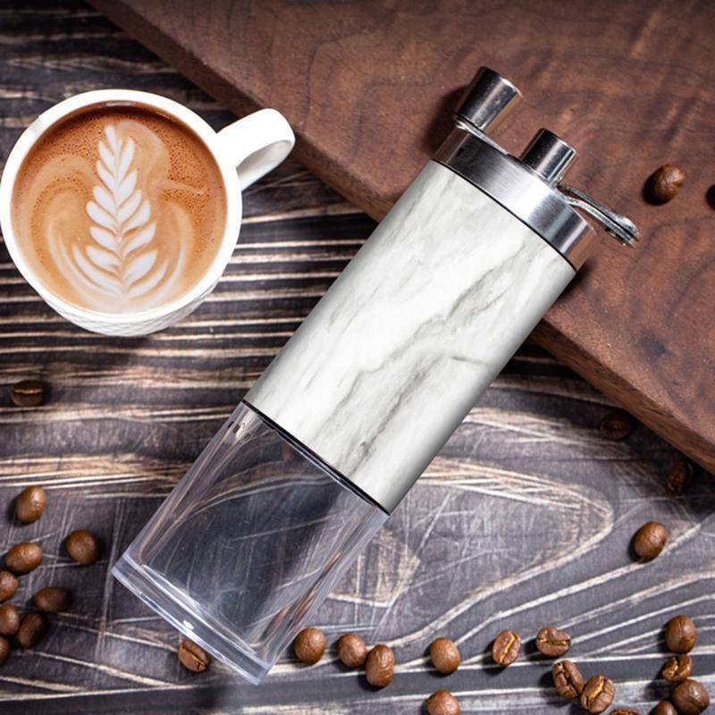 Stainless Steel Hand Mill Portable Hand Crank Coffee Bean Grinders for Espresso