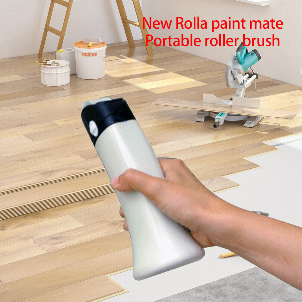 Portable Paint Roller Brush Household Wall Painting Brush Roll Decorative