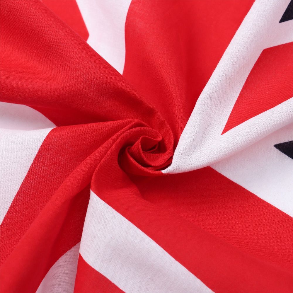 Queen Jubilee Neckerchief Party Supply Union Jack Flag Bandanna Scarf Head tie
