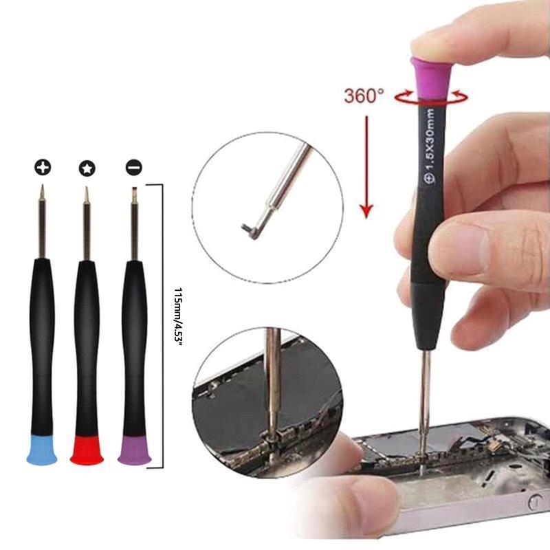 25 Pieces Mobile Phones Opening Screen Pry Tools Repair Kit for Smart Phones