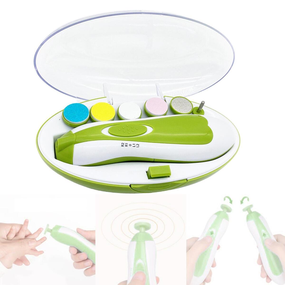 Electric Nail Clipper Trimmer Nail Trimmer Polish Toddler Newborn