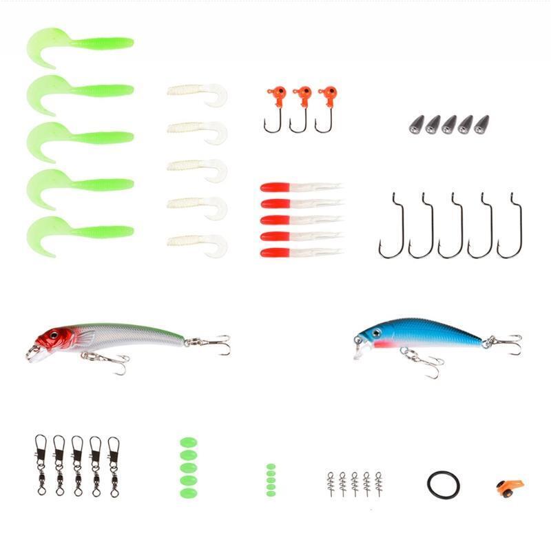 Soft Fishing Lures for Bass,Soft Fishing Swimbaits, Luya Bionic Bait Accessaries