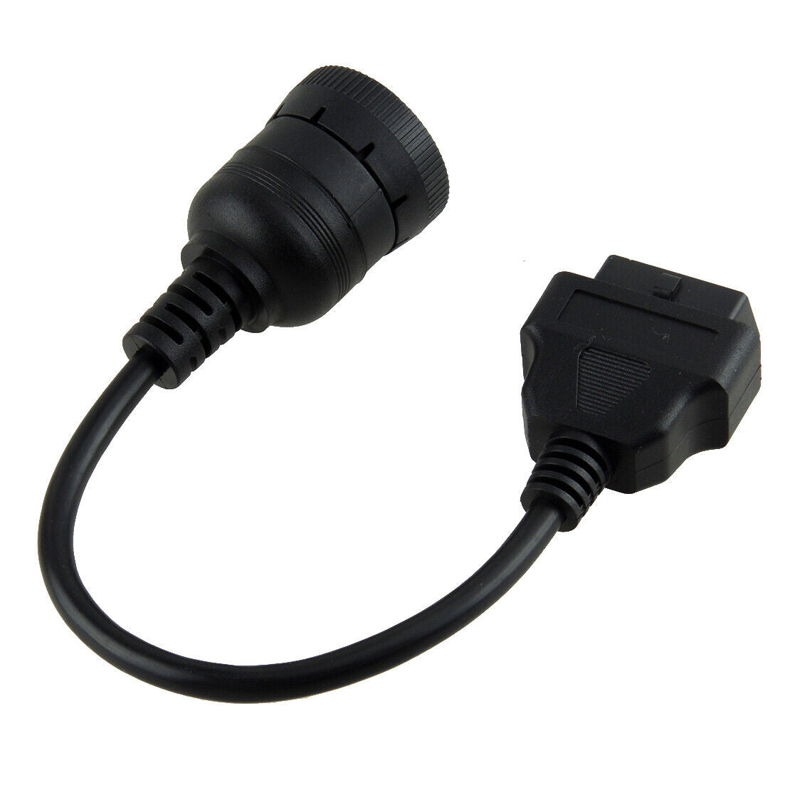 J1939 9Pin to OBD 16Pin Adapter Connector Socket Diagnostic Scanner Cable Acc