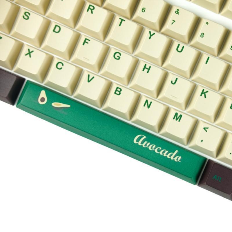 141pcs PBT Keycap Cherry Profile Dye Sublimation Keycap w/ 7U Space Bar Key Cap