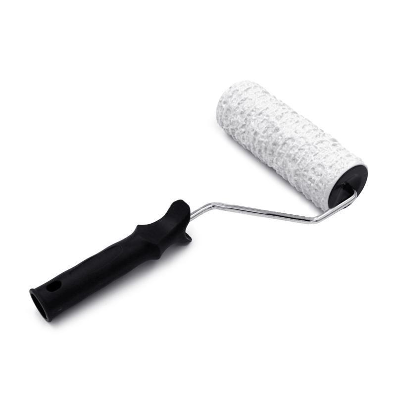 Paint Tool Brick Embossing Roller Wall Decor Pattern Texture Rolling Flower Roll