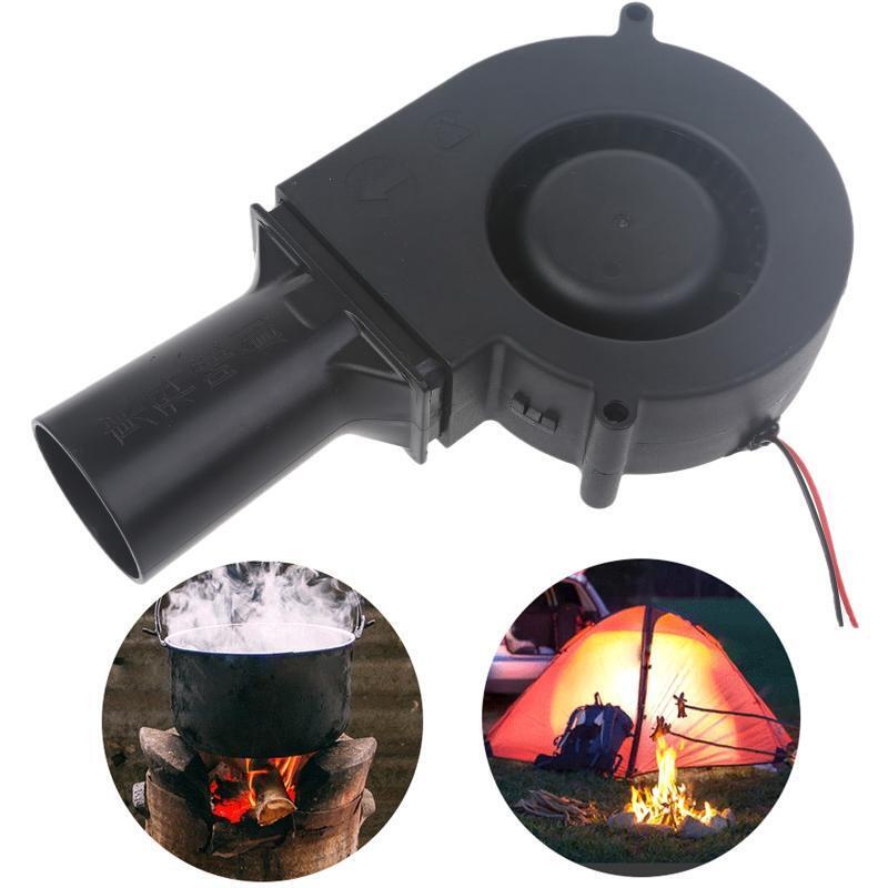 Outdoor Barbecue Fan Air Blower Portable BBQ Grill Fire Bellows Tools Picnic