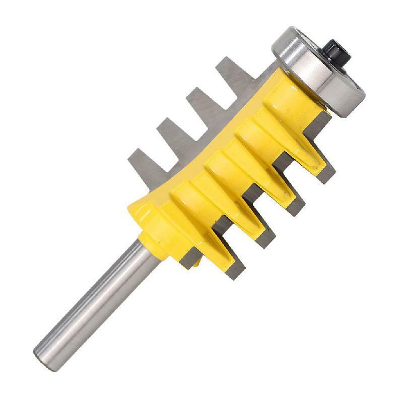 8 Shank Rail Reversible Finger Joint Glue Router Bit Cone Tenon Woodwork Wood
