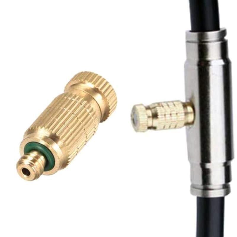 Brass Misting Nozzle High Pressure Spray Misting Nozzle for Landscaping Nozzle
