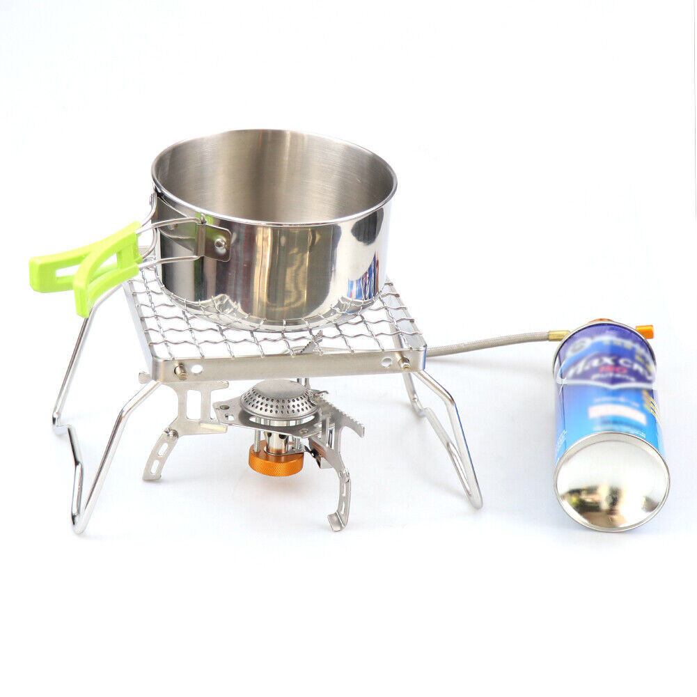 Mini Portable Steel Stove Foldable Barbecue BBQ Grill Outdoor Picnic Tool