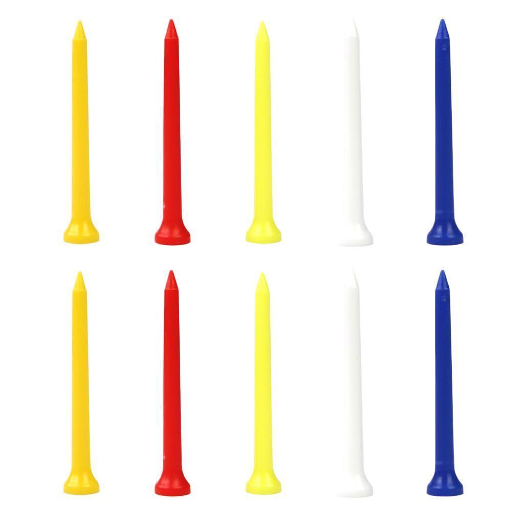 20Pcs Premium Plastic Golf Tees Crown Claw Tee Replacement Assorted
