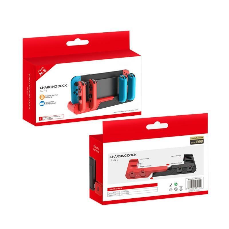 Charger  For Switch  Joycons Controller Gamepad 4-in-1Charging Dock