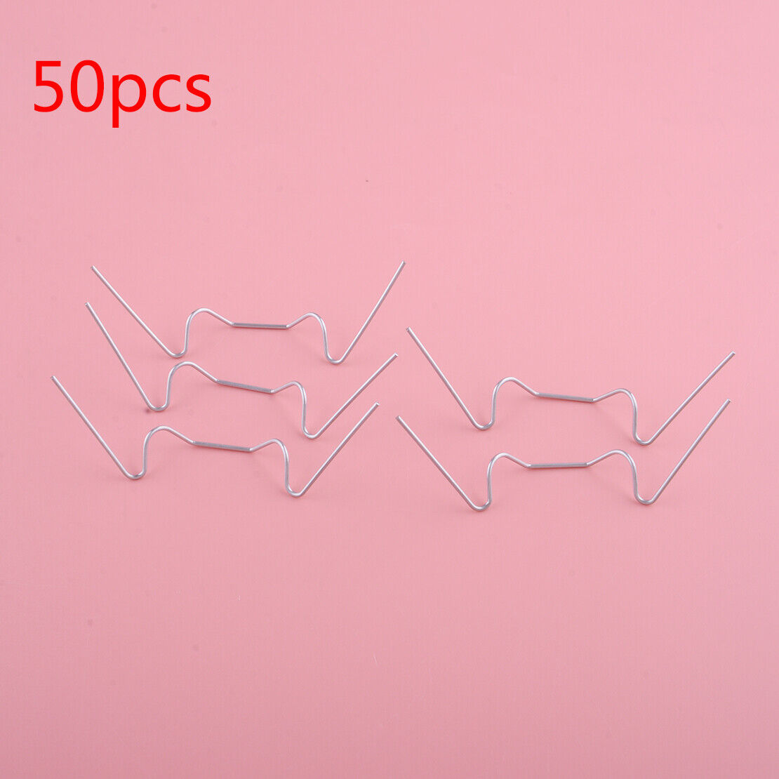 1Kit W Type Fixing Buckle Stainless Steel Holder Greenhouse Glass Clip Hook