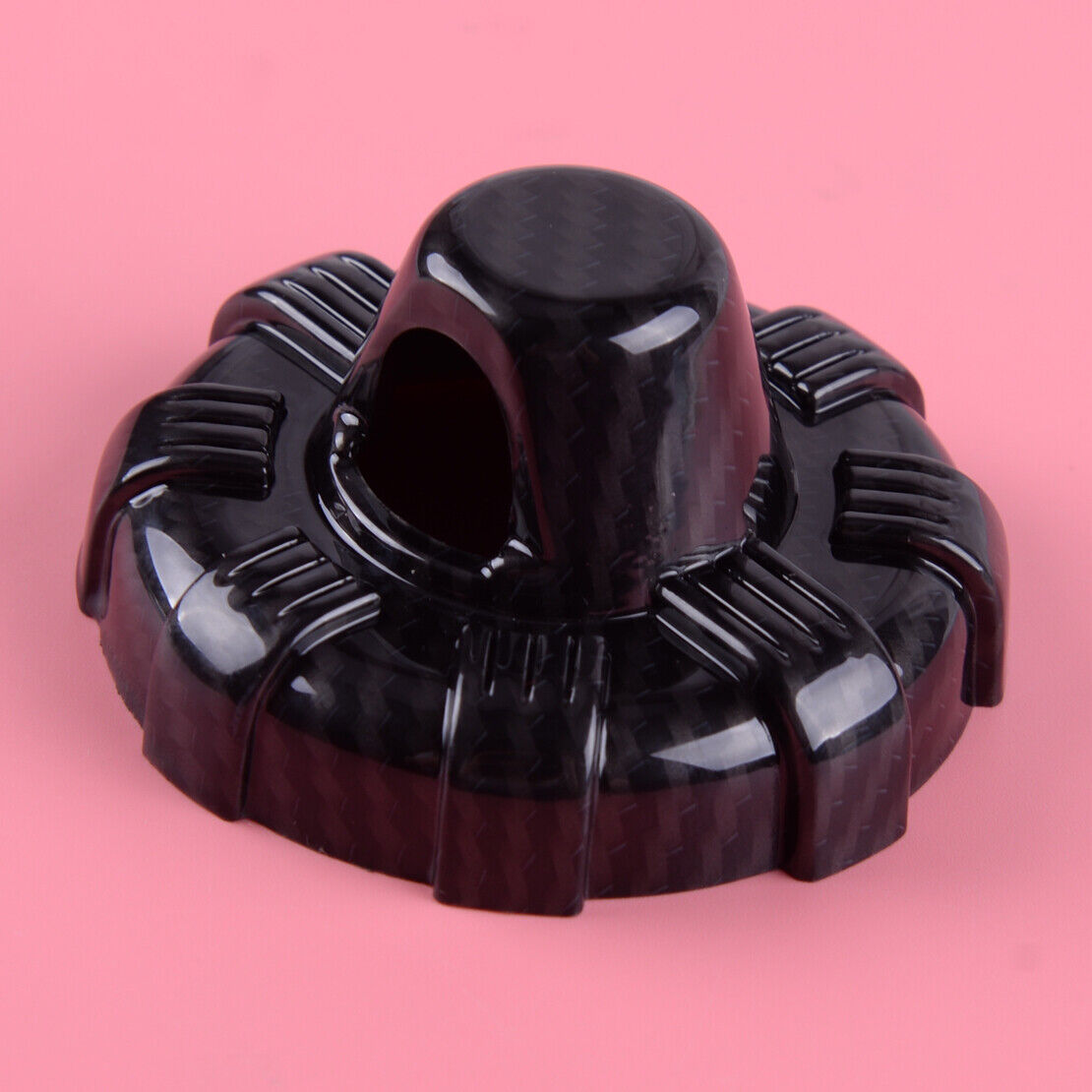 Carbon Fiber Style ABS Antenna Base Cover fit for Jeep Wrangler JK JKU JL JLU Li