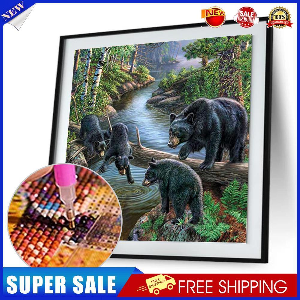 Bears 5D Diamond Painting Embroidery DIY Craft Needlework Home Decor Gifts