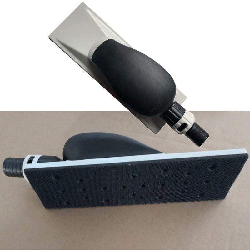 Plastic Sanding Block Dustless Dust Free Dry Grinder Hand Push Plate Grinding