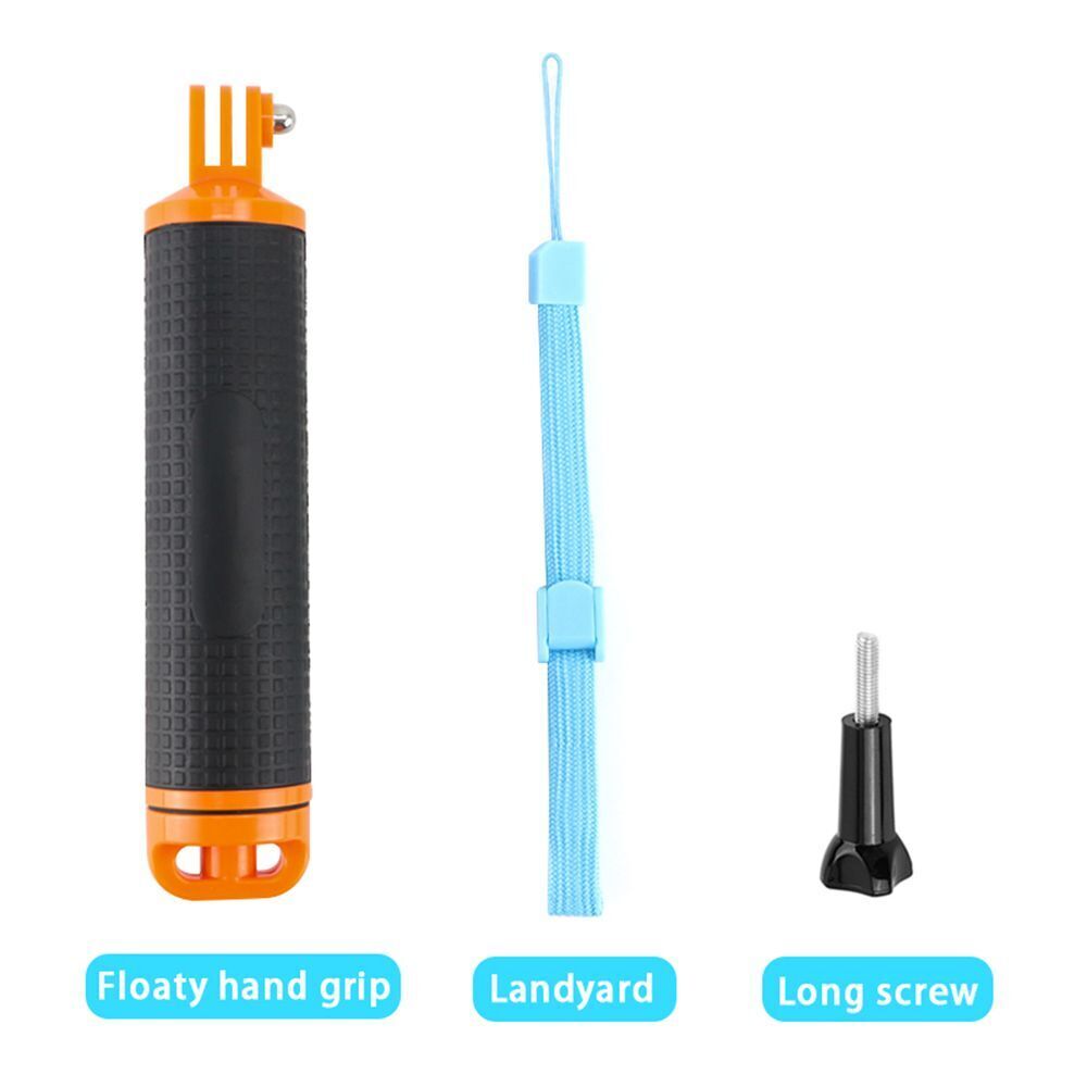 Rod Pole Stick Buoyancy Hand Grip Float For GoPro Hero10 9 8 7 6 5 4 3 Xiomi Yi
