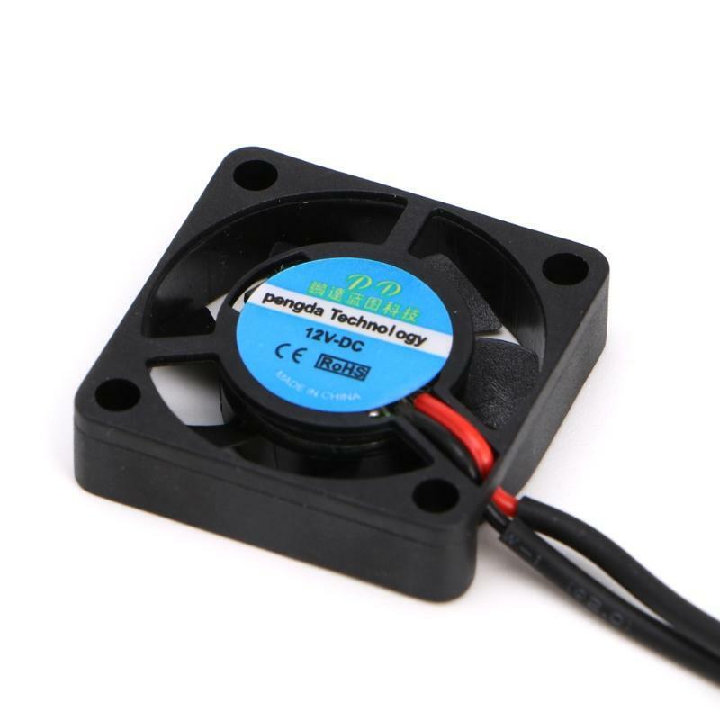 DC 5V/12V 30*30*7mm Small 2Pin Brushless 2-Wire 3007S Axial Cooler Cooling Fan