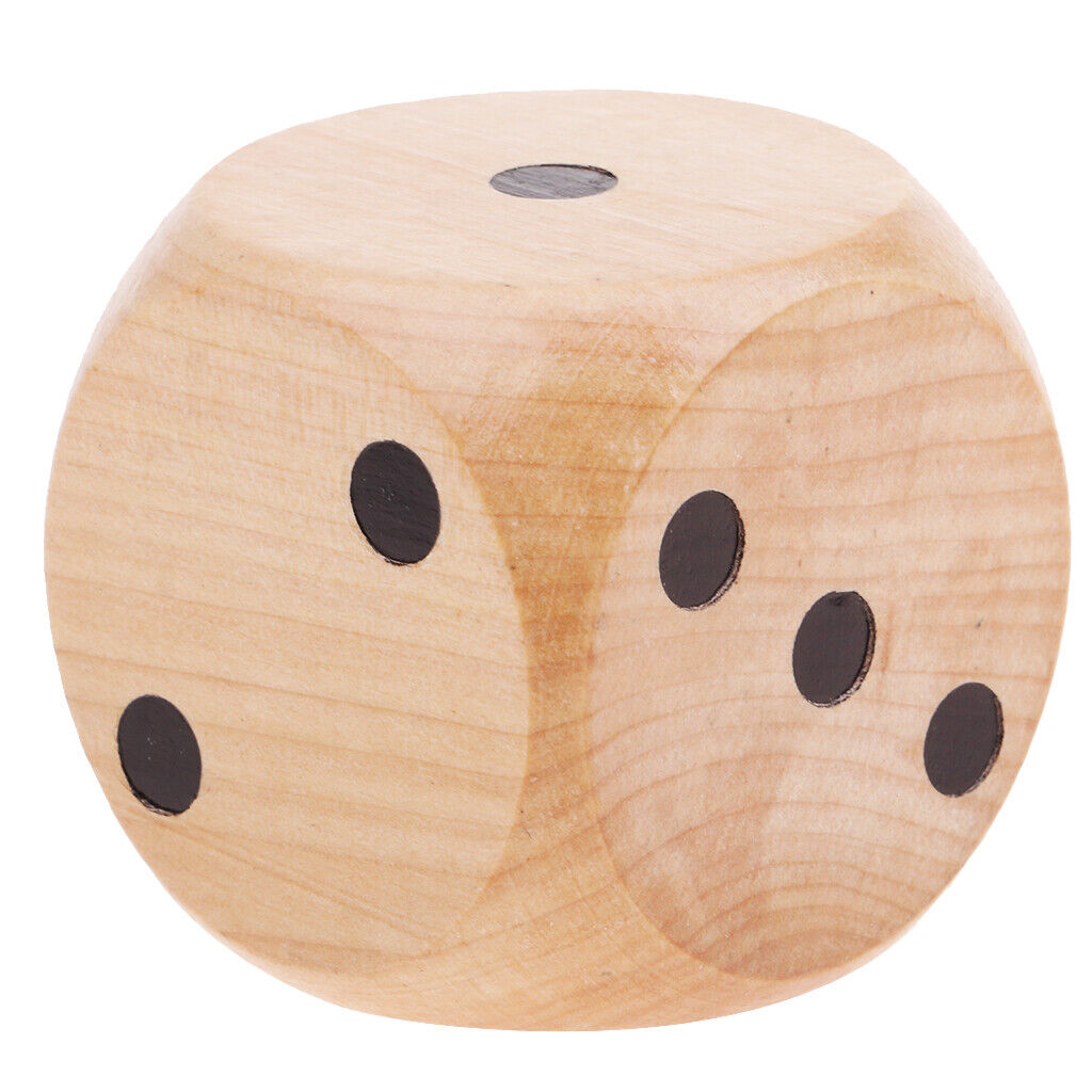 2  5cm Wooden D6  Set for RPG Math Teaching  Casino Supplies