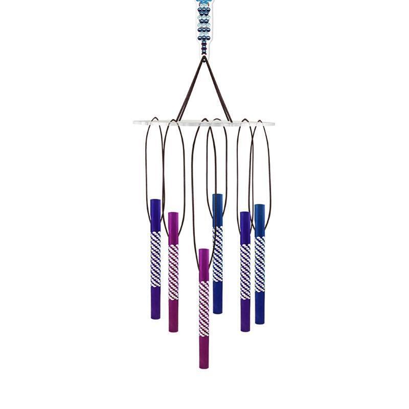 DIY Colored Dragonfly Diamond Painting Wind Chime Pendant Suncatcher Ornament