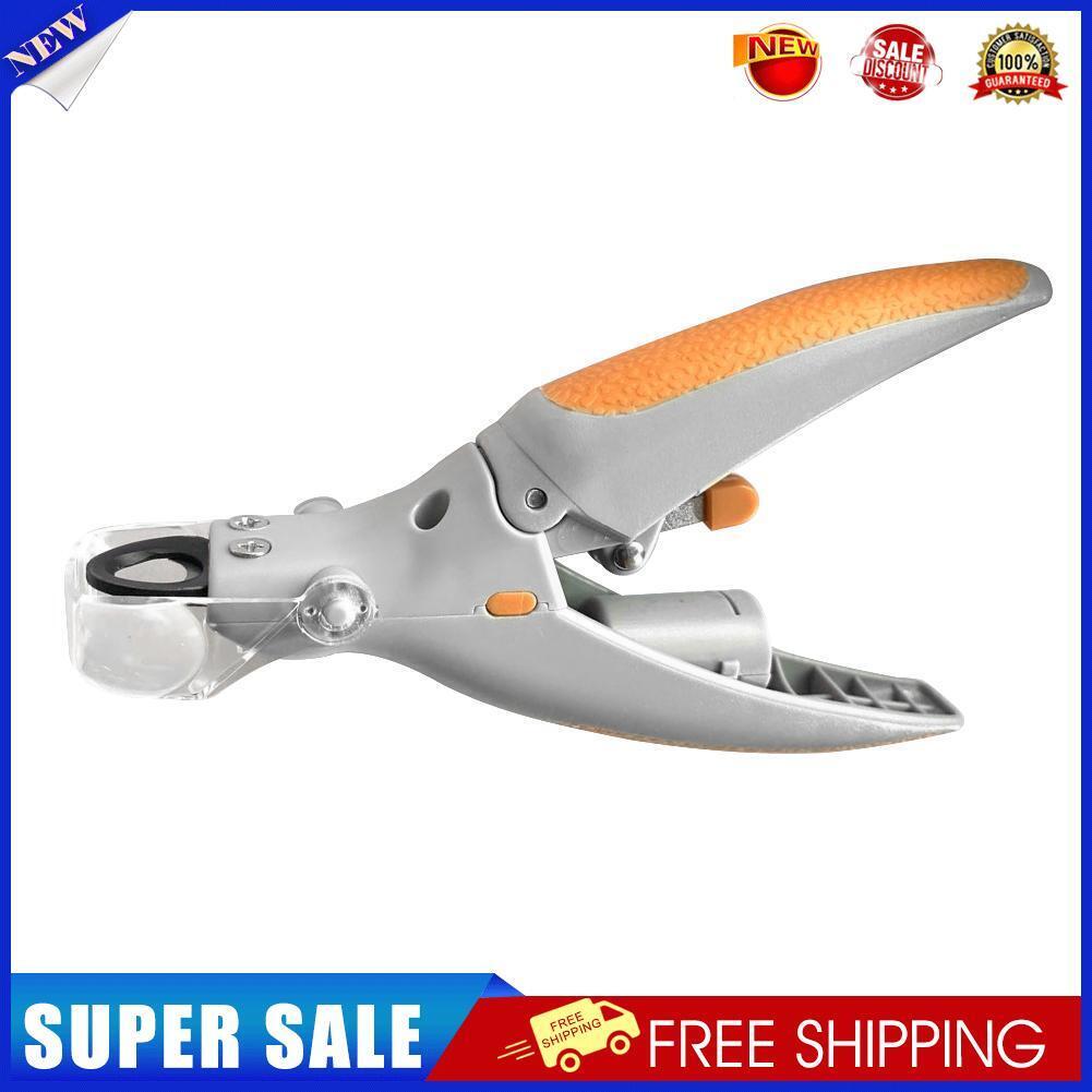 Pet Nail Clippers with LED Light Dog Cat Claw Grinder Scissors Toe Trimmer